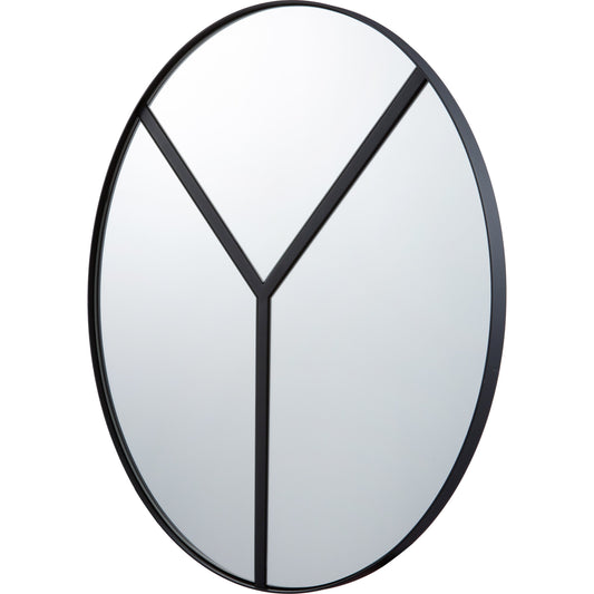 Lyra Round Accent Mirror by Varaluz. Made from unique in a modern style.