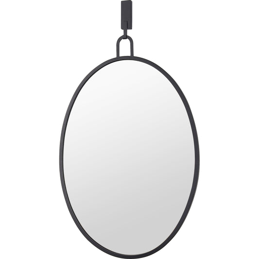 Stopwatch Oval Powder Room Mirror by Varaluz. Made from unique in a modern style.