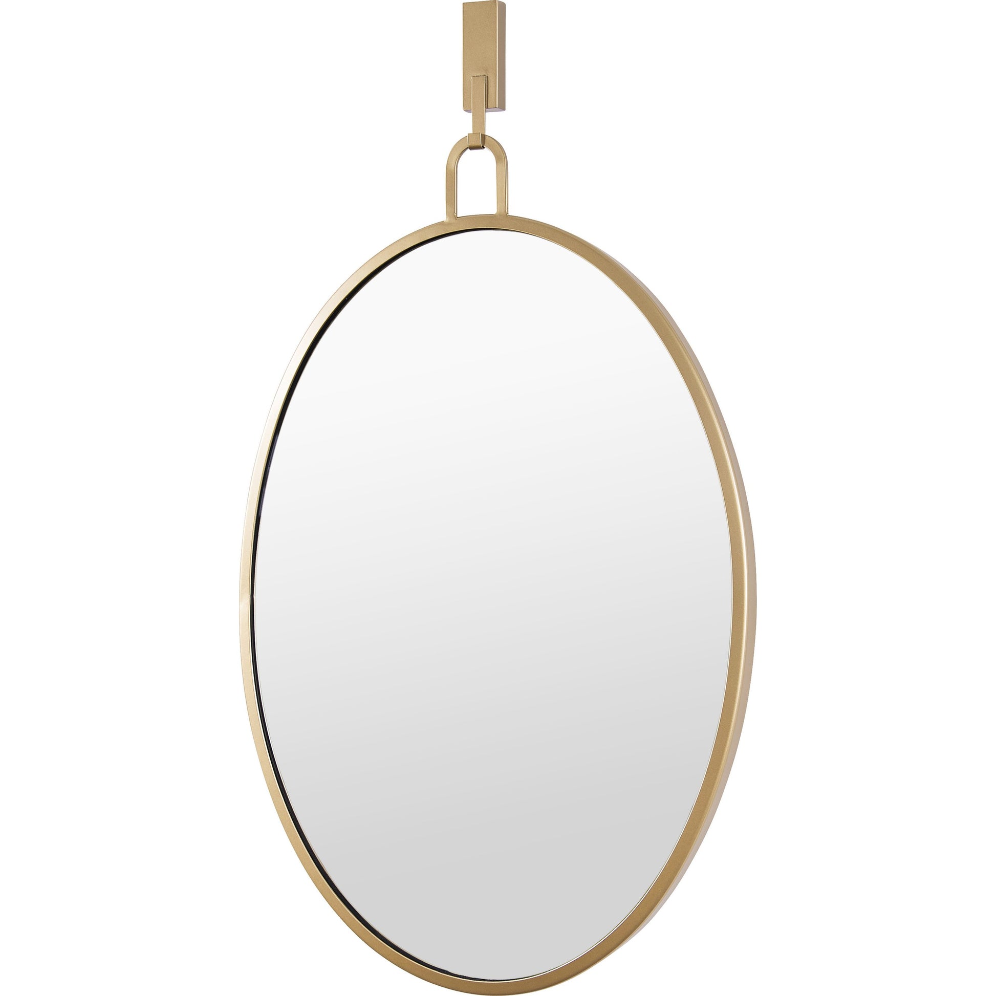 Stopwatch Oval Powder Room Mirror by Varaluz. Made from unique in a modern style.