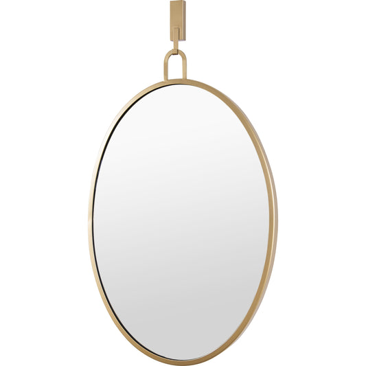 Stopwatch Oval Powder Room Mirror by Varaluz. Made from unique in a modern style.