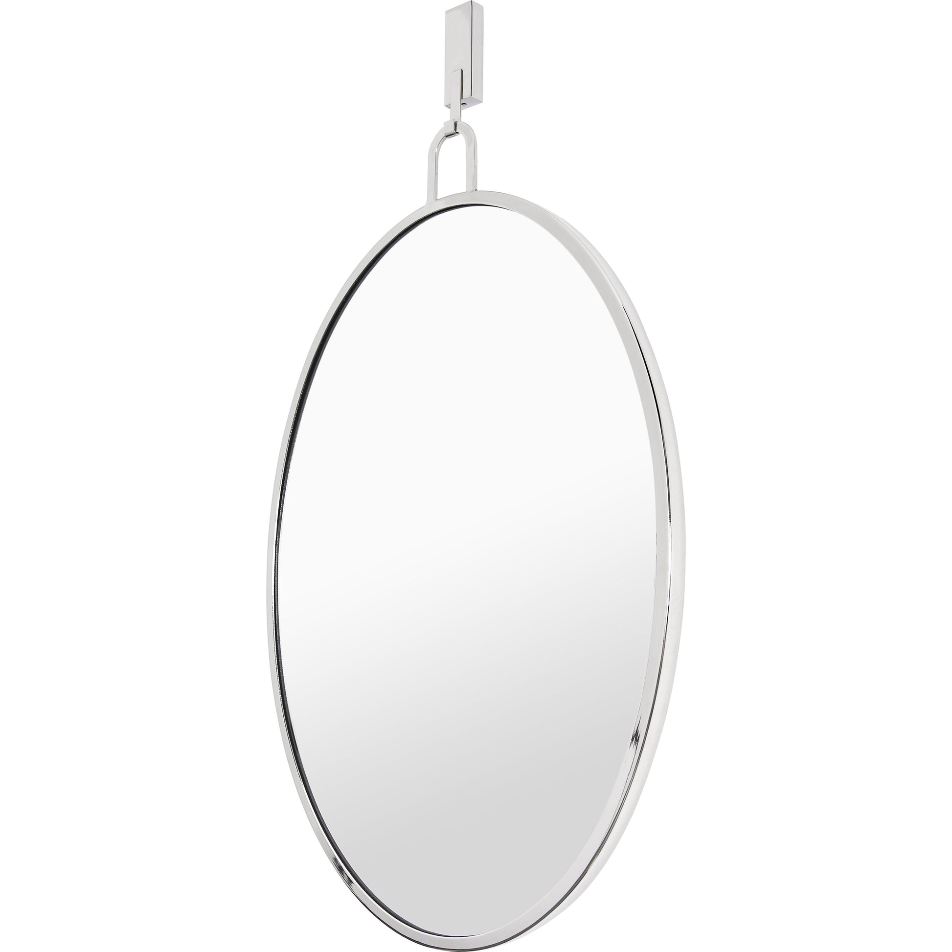 Stopwatch Oval Powder Room Mirror by Varaluz. Made from unique in a modern style.