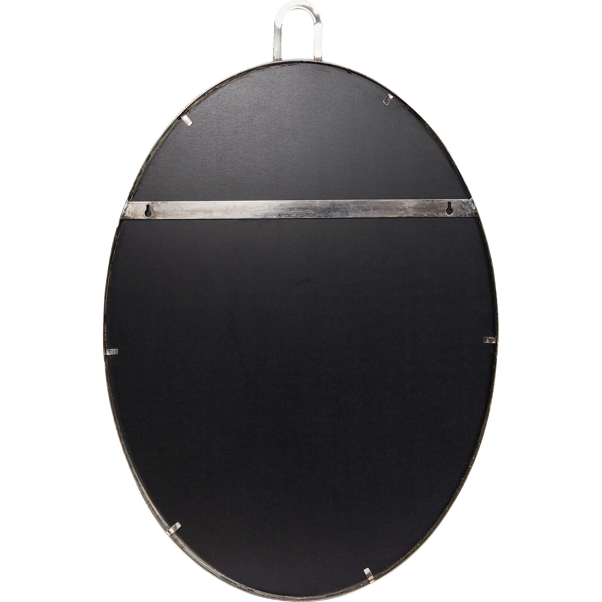 Stopwatch Oval Powder Room Mirror by Varaluz. Made from unique in a modern style.
