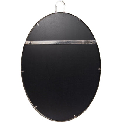 Stopwatch Oval Powder Room Mirror by Varaluz. Made from unique in a modern style.