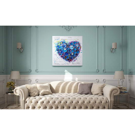 Work of Heart Wall Art by Varaluz. Made from unique in a eclectic & global style.