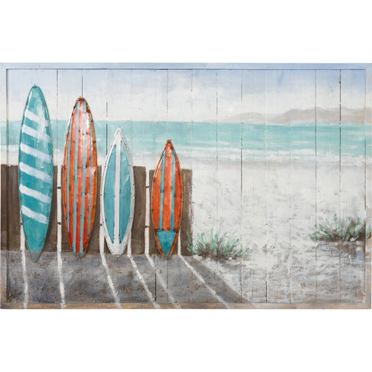 Surfer's Paradise Wall Art by Varaluz in multi. Made from unique in a coastal style.