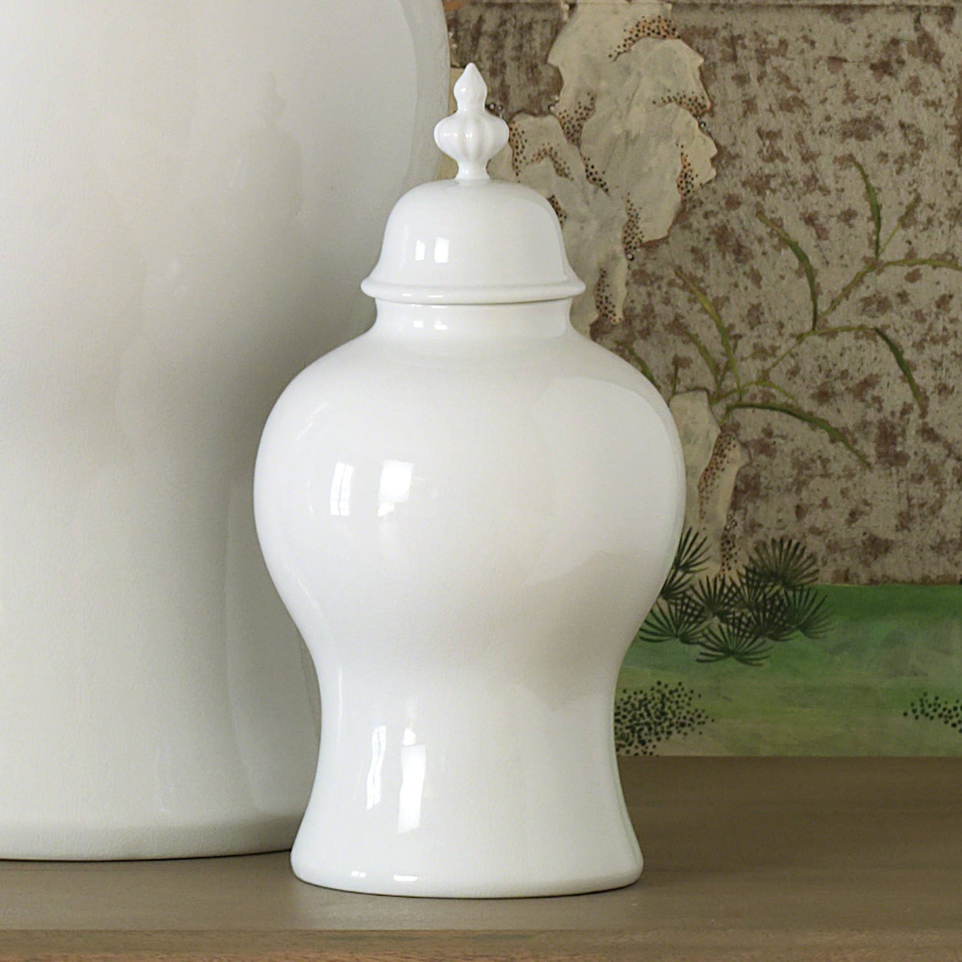 Beaufort Ginger Jar by Global Views in bronze. Made from ceramic in a transitional style.