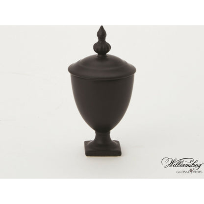 Beaufort Mini Urn by Global Views in bronze. Made from porcelain in a transitional style.