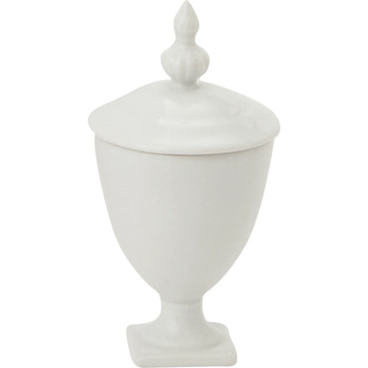 Beaufort Mini Urn by Global Views in bronze. Made from porcelain in a transitional style.