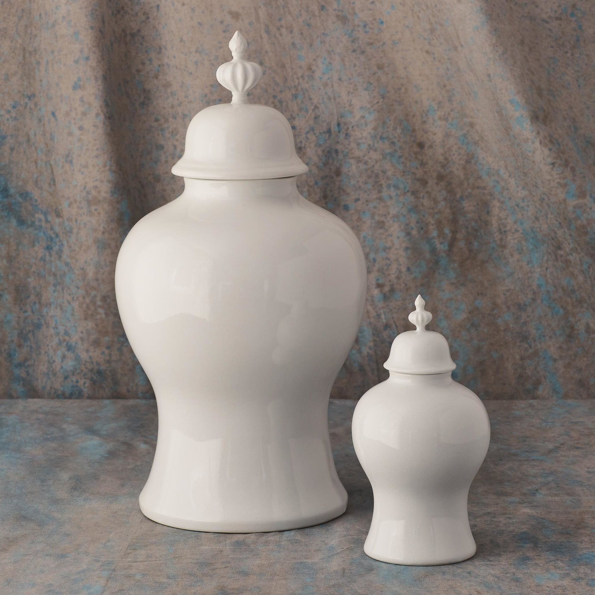 Beaufort Ginger Jar by Global Views in bronze. Made from ceramic in a transitional style.