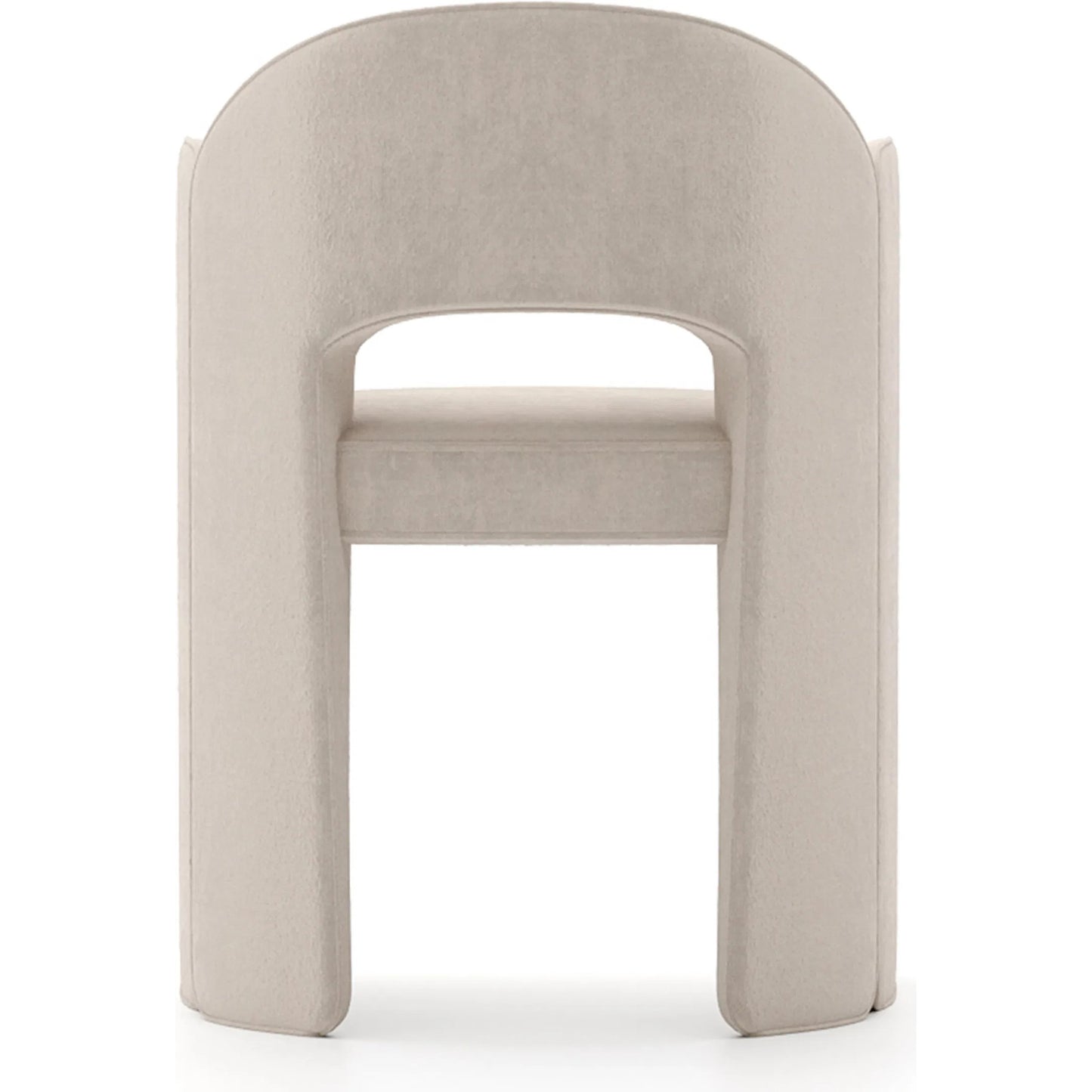 004 SI-2462227 | Additional Silo | Overlap Arm Dining Chair by Caracole. Made from metal in a transitional style.