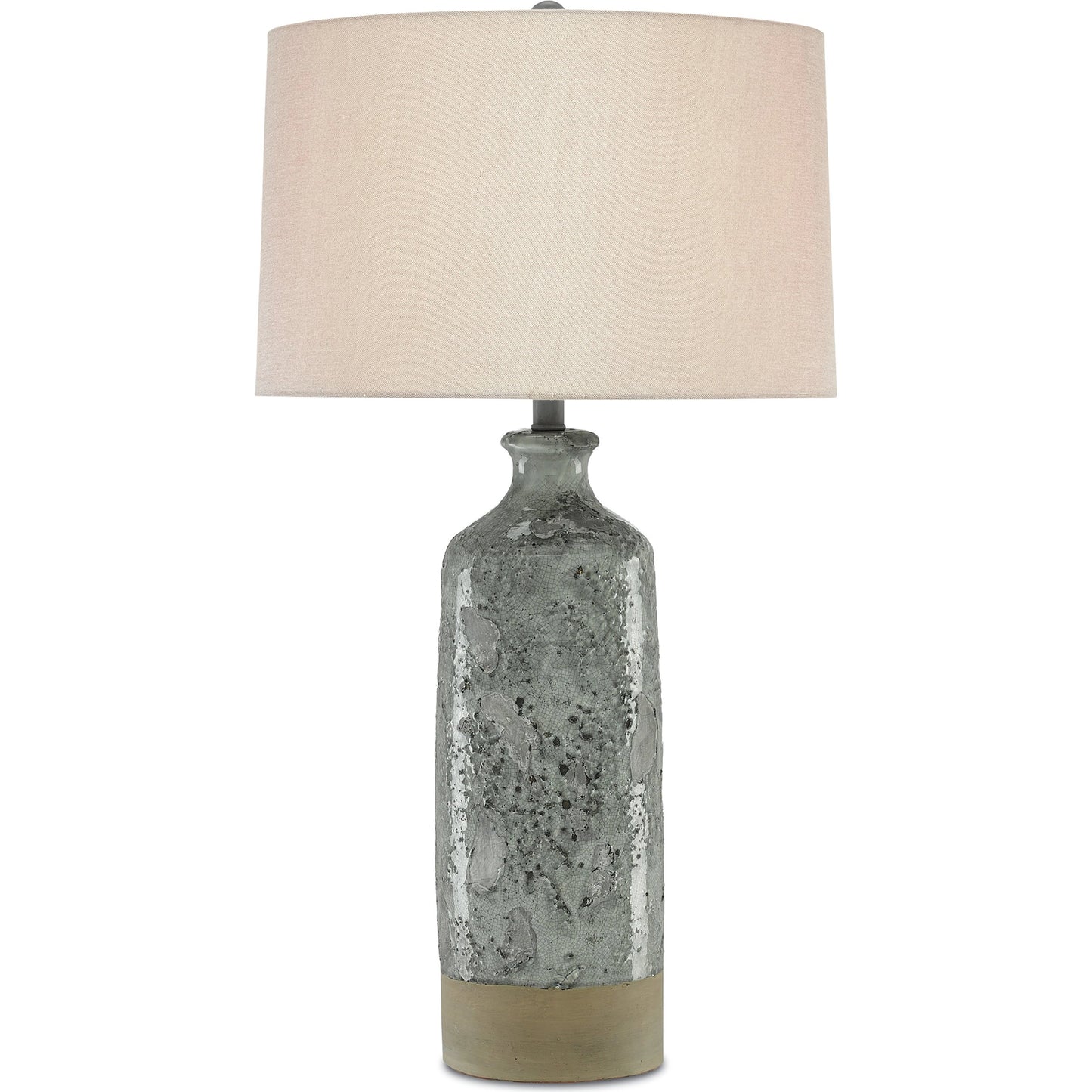 001 S-258250 | Primary Silo | Stargazer Table Lamp by Currey and Company in gray. Made from terracotta, metal, glass mosaics in a modern style.