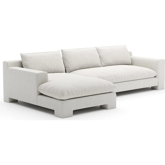 Devon Chaise Sectional by Caracole. Made from unique in a transitional style.
