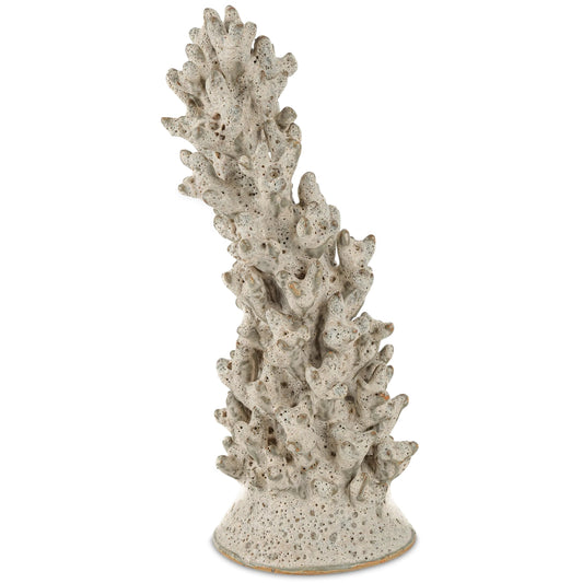 Staghorn Coral Object by Currey and Company. Made from ceramic in a unique style.