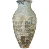 Antique White, Blue Drip