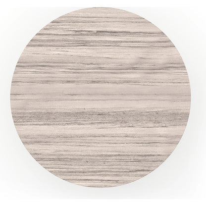 Wish You Were Here 60" Round Dining Table by Caracole in gold and whisper of gold. Made from stone in a modern style.
