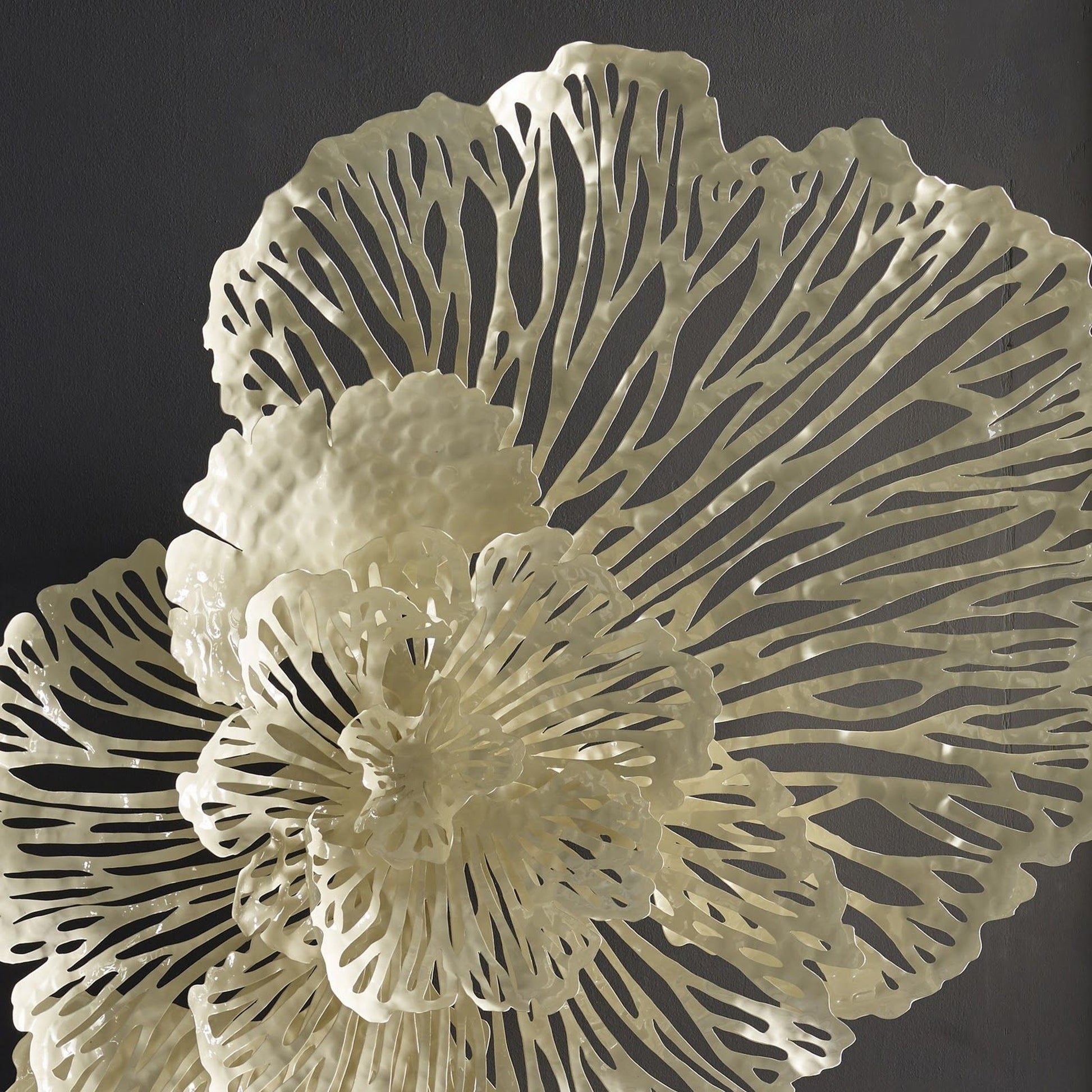 Flower Wall Art by Phillips Collection. Made from metal in a eclectic & global style.