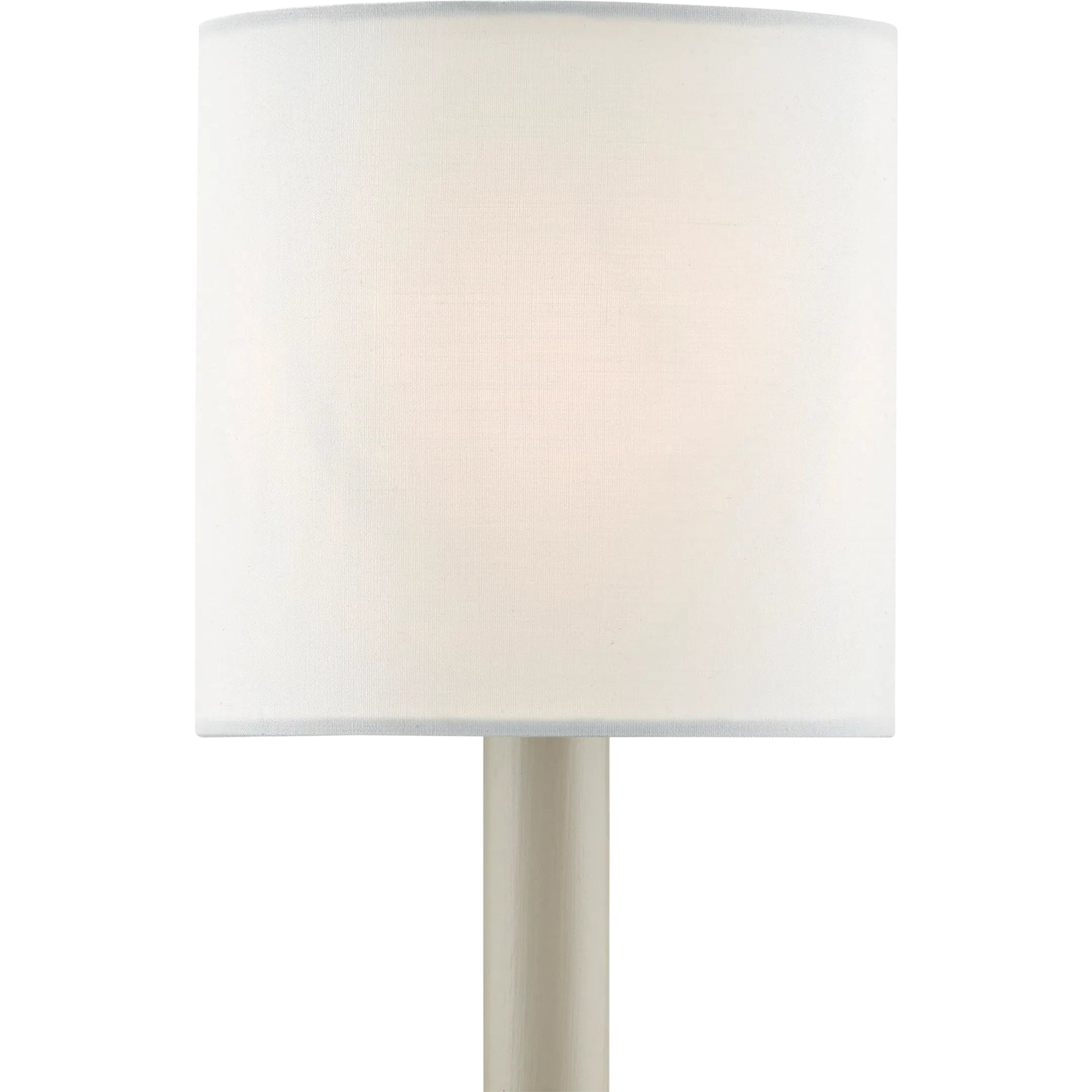 Shade by Currey and Company in white cotton. Made from cotton in a transitional style.