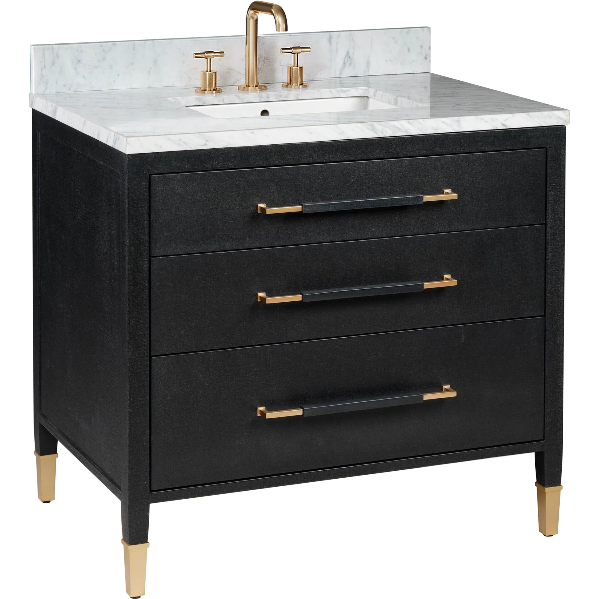 Verona 36" Vanity with Undermount Sink by Currey and Company. Made from unique in a modern style.