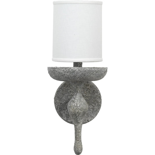 Concord Wall Sconce by Jamie Young. Made from steel, plaster in a transitional style.