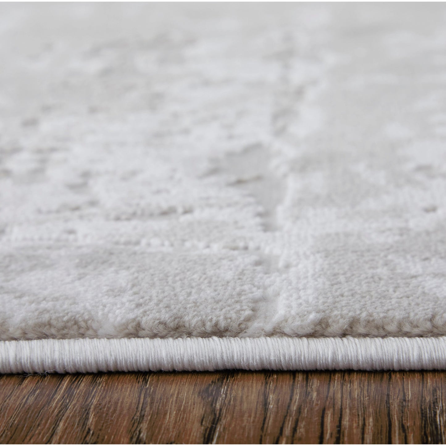 006 SI-2158658,SI-2158659,SI-2158660,SI-2158661 | Closeup | Prasad Rug - 67039NAF by Feizy in ivory, taupe, silver. Made from polypropylene, polyester in a unique style.