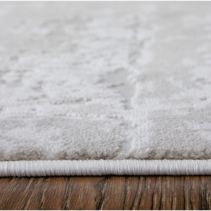Prasad Rug - 67039NAF by Feizy in ivory, taupe, silver. Made from polypropylene, polyester in a unique style.