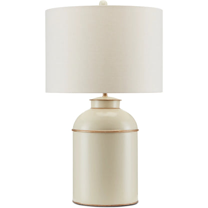 London Table Lamp by Currey and Company in black, gold. Made from wrought iron in a cottage & farmhouse style.