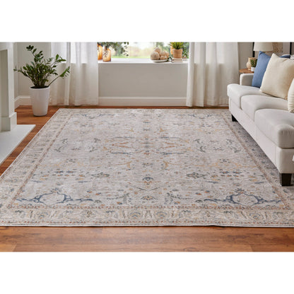 Pasha Transitional Ikat Rug - 39M4F by Feizy. Made from polyester in a unique style.