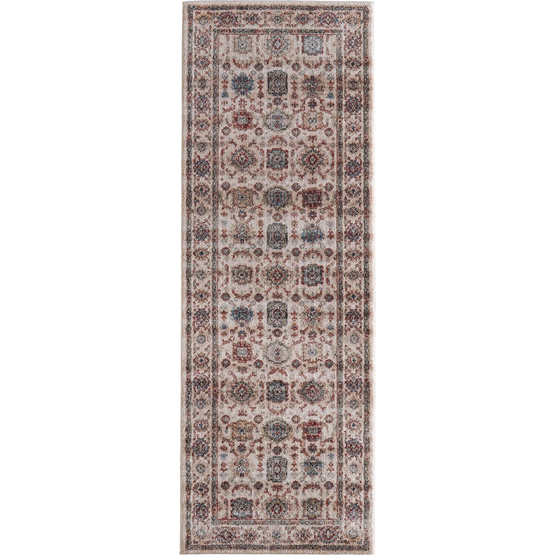 Pearson Traditional Oriental PRS39SUF Rug by Feizy in ivory, green, red. Made from polyester in a unique style.