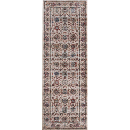 Pearson Traditional Oriental PRS39SUF Rug by Feizy in ivory, green, red. Made from polyester in a unique style.