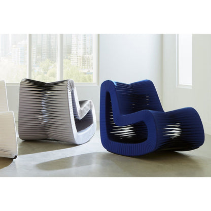 Seat Belt Rocking Chair by Phillips Collection. Made from cotton in a modern style.
