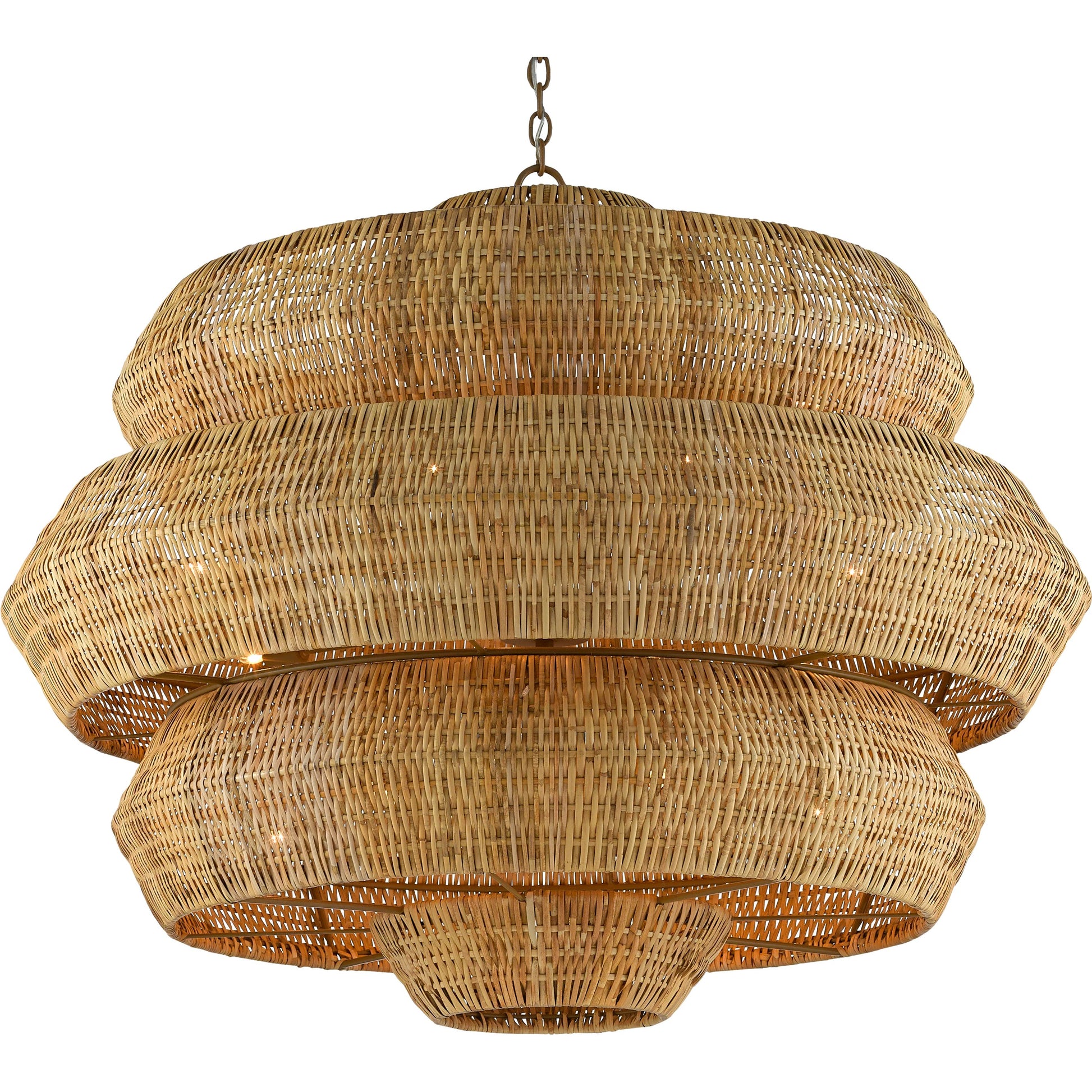 Antibes Chandelier by Currey and Company. Made from unique in a modern style.