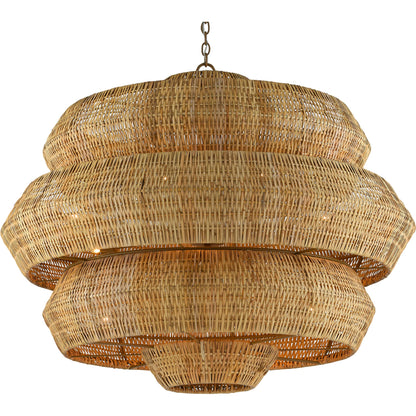 Antibes Chandelier by Currey and Company. Made from unique in a modern style.