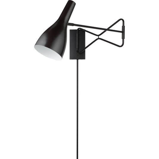 Lenz Swing Arm Wall Sconce by Jamie Young. Made from unique in a modern style.