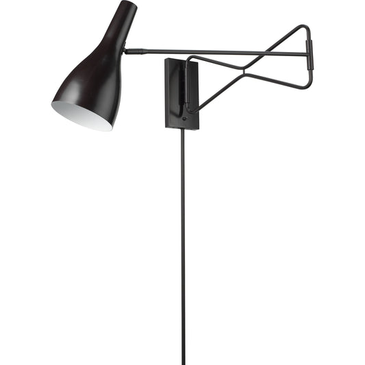 Lenz Swing Arm Wall Sconce by Jamie Young. Made from unique in a modern style.