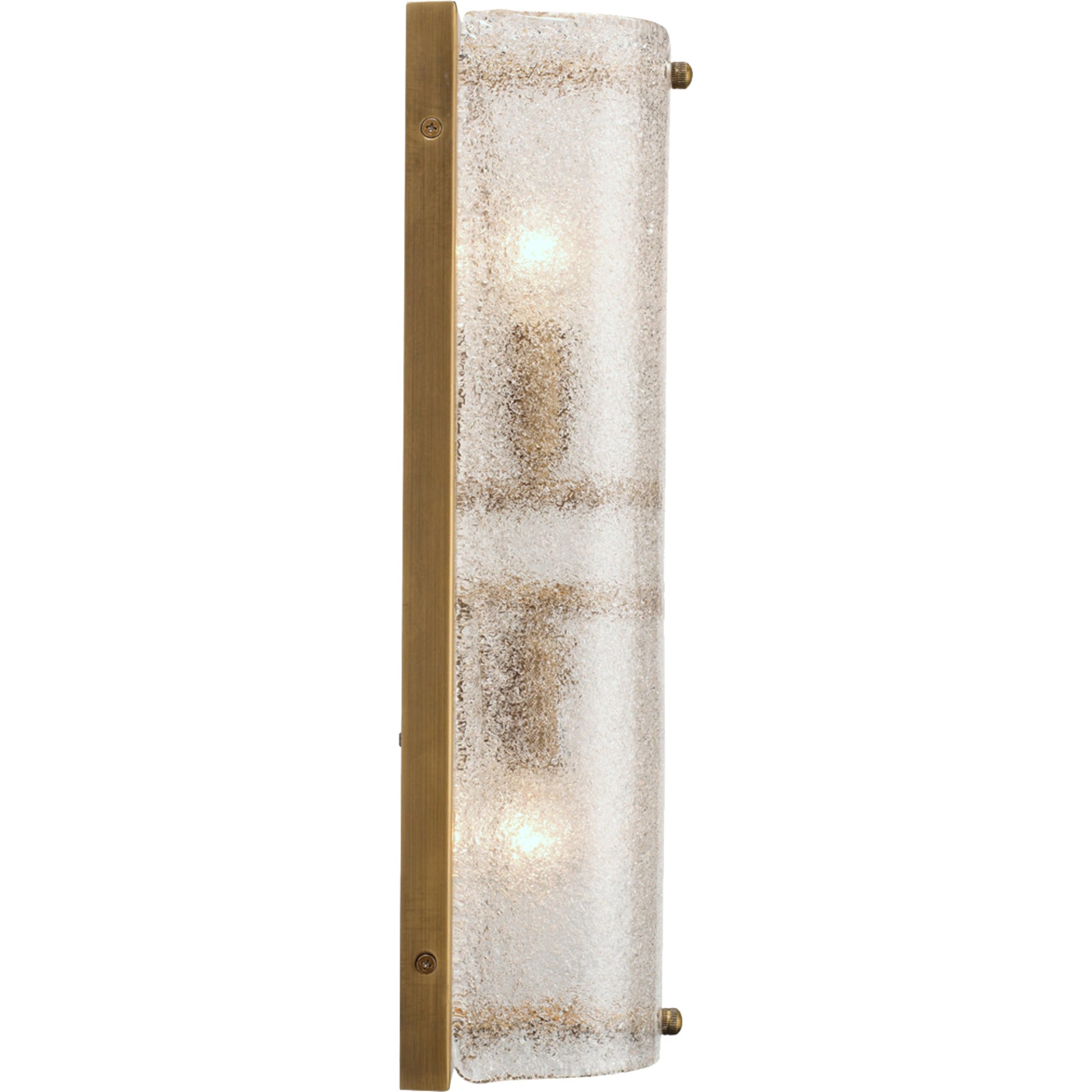 Moet Sconce by Jamie Young in antique brass. Made from steel, glass in a modern style.