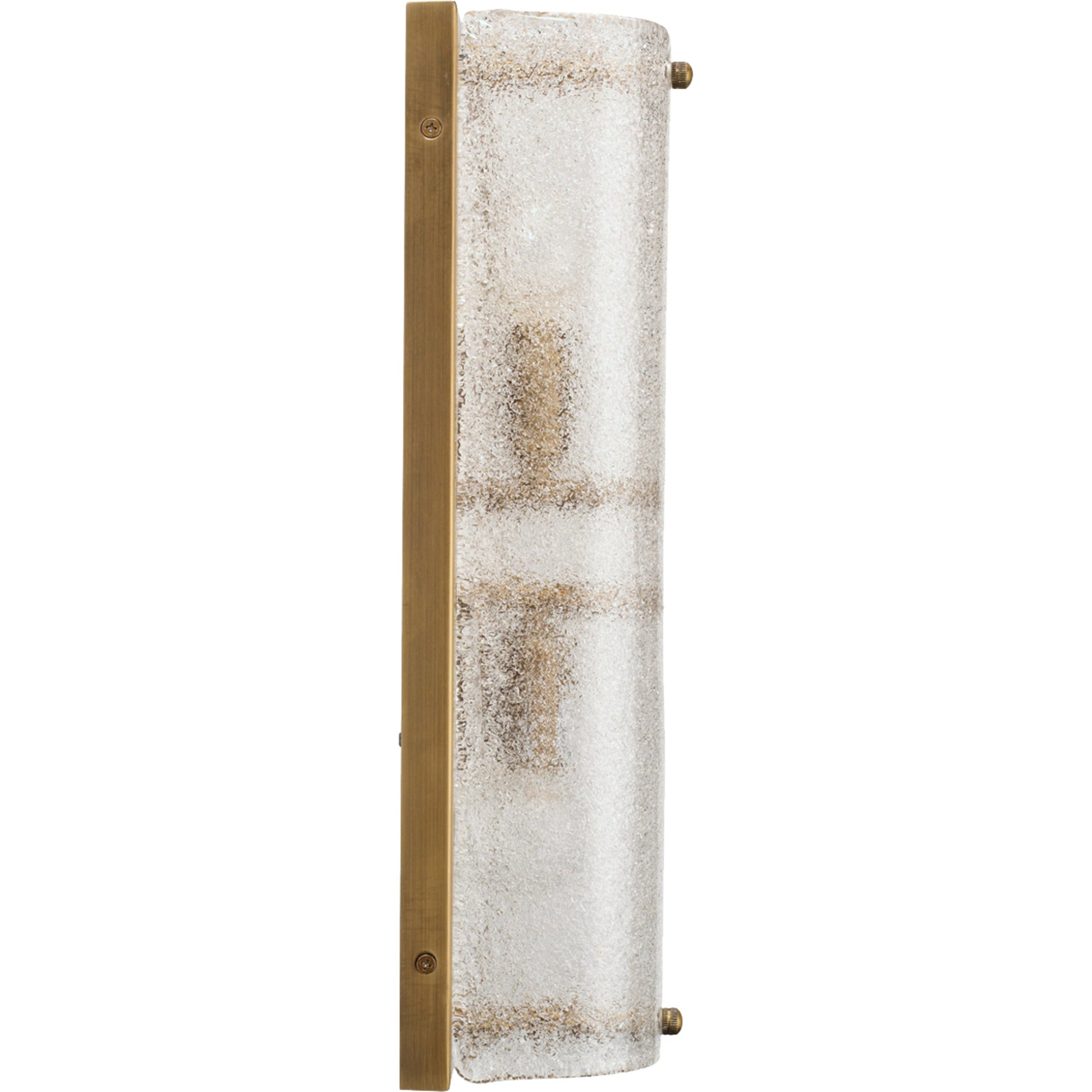 Moet Sconce by Jamie Young in antique brass. Made from steel, glass in a modern style.