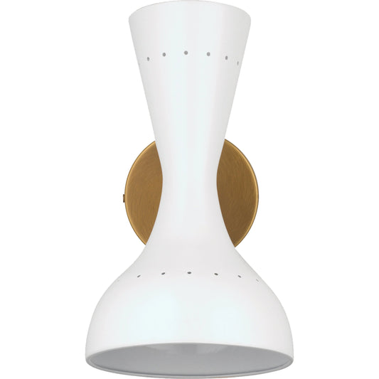 Pisa Wall Sconce by Jamie Young. Made from steel in a modern style.