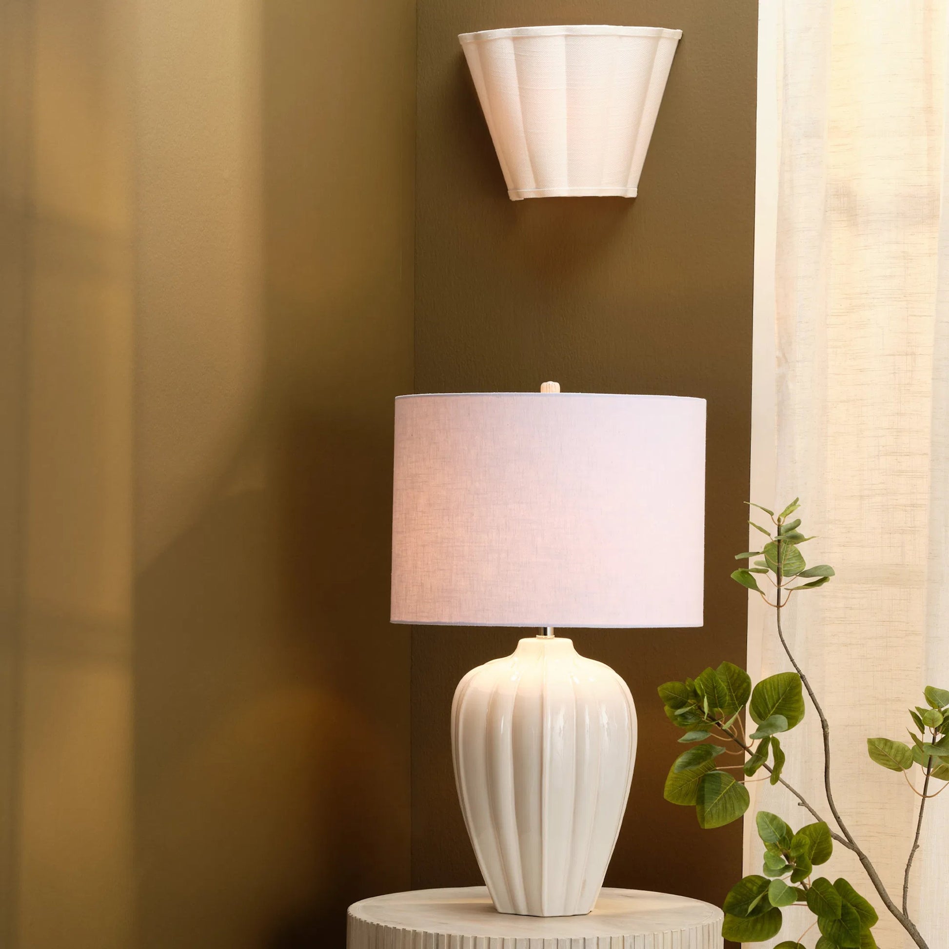 Scalloped Wall Sconce by Jamie Young. Made from unique in a rustic style.