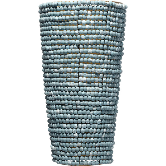 Seawall Beaded Cone Sconce by Jamie Young. Made from unique in a coastal style.