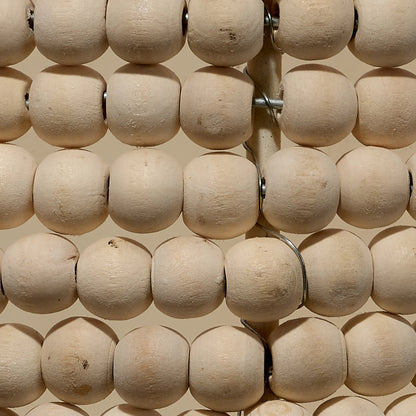 Seawall Beaded Cone Sconce by Jamie Young. Made from iron, mango wood in a coastal style.