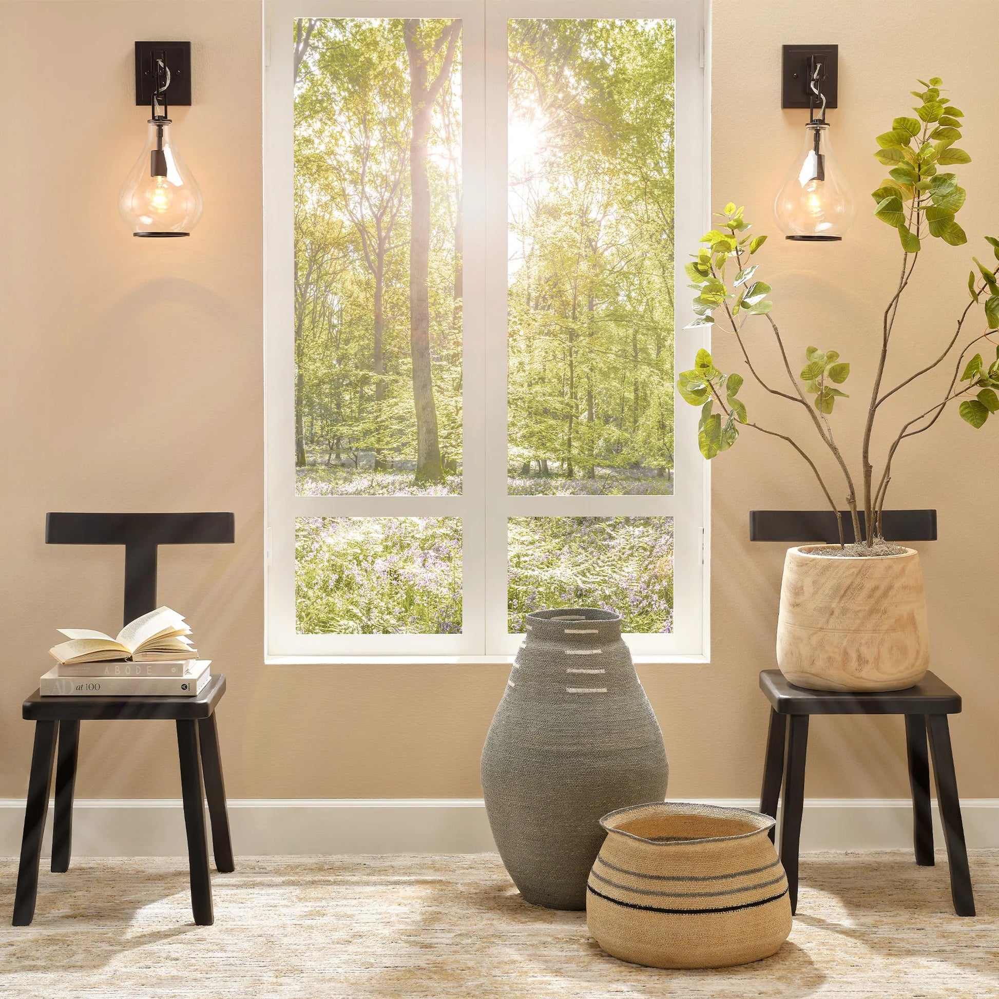 Tear Drop Wall Sconce by Jamie Young in oil rubbed bronze. Made from metal in a modern style.