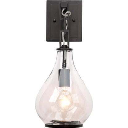 Tear Drop Wall Sconce by Jamie Young in oil rubbed bronze. Made from metal in a modern style.