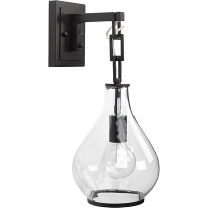 Tear Drop Wall Sconce by Jamie Young in oil rubbed bronze. Made from metal in a modern style.