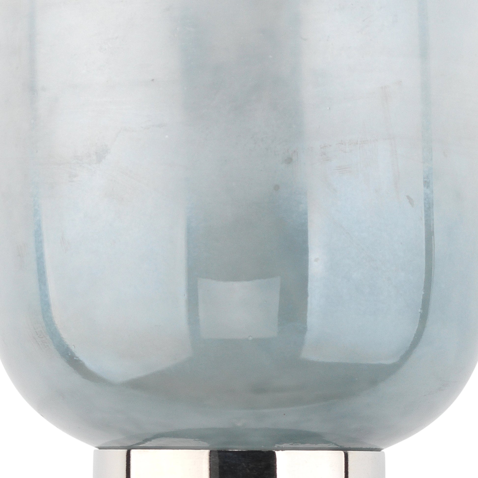 Vapor Single Wall Sconce by Jamie Young in opal, nickel. Made from iron, glass in a modern style.