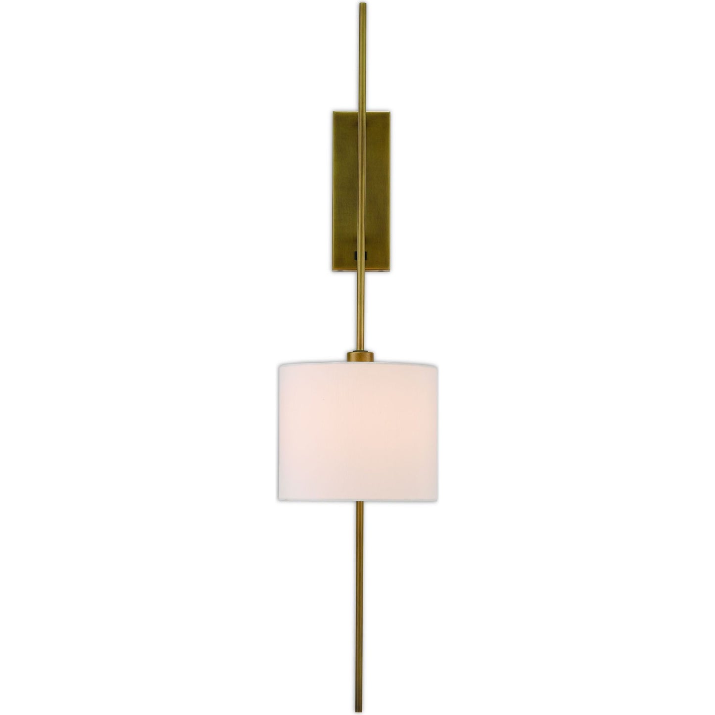 001 S-291318 | Additional Silo | Savill Wall Sconce by Currey and Company in antique brass. Made from metal in a transitional style.