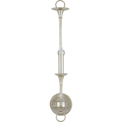 Nottaway Single Wall Sconce by Currey and Company. Made from wrought iron in a traditional style.