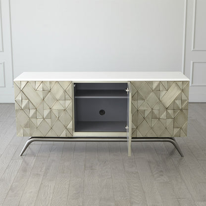 Triangle Cabinet by Global Views. Made from unique in a modern style.