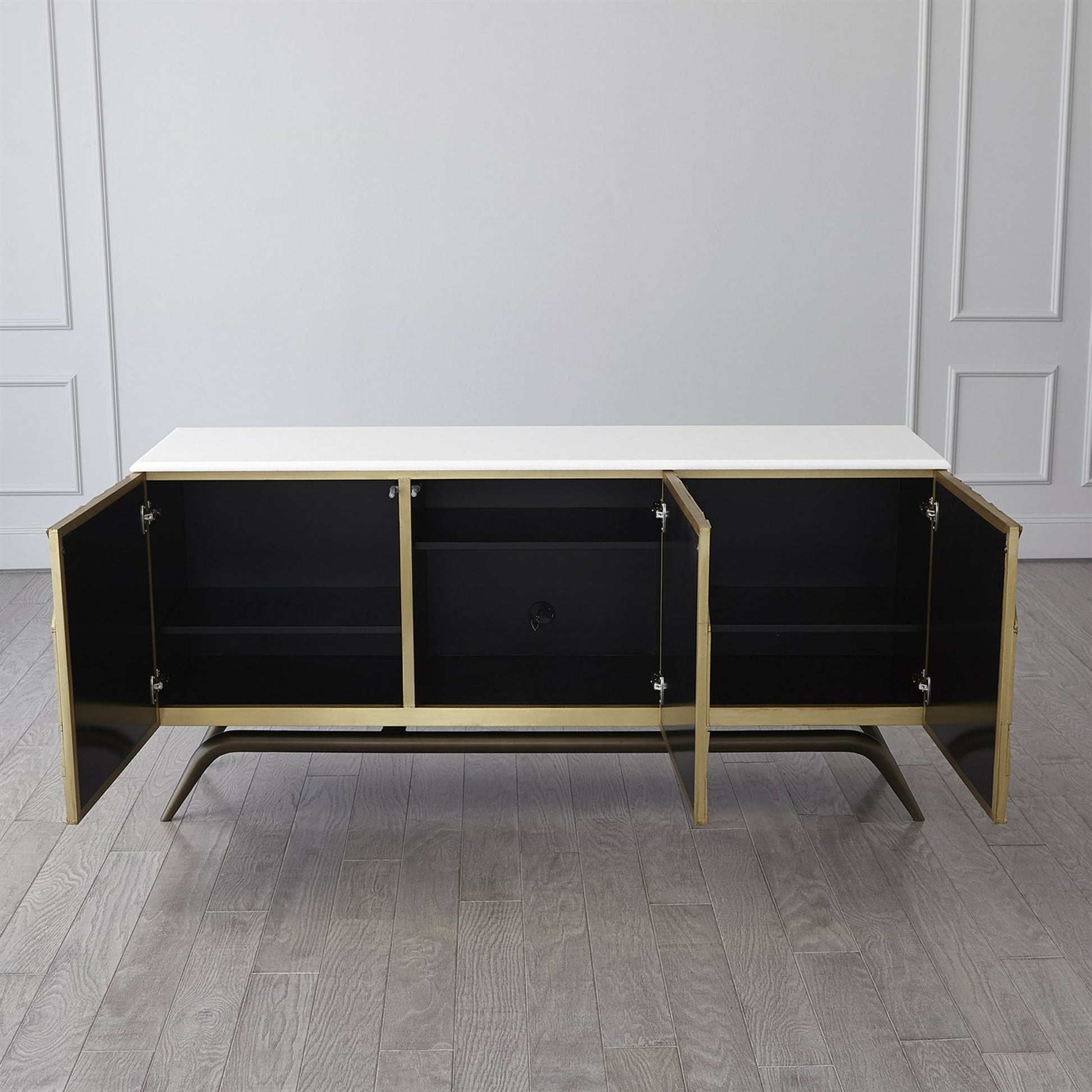 Triangle Cabinet by Global Views. Made from unique in a modern style.