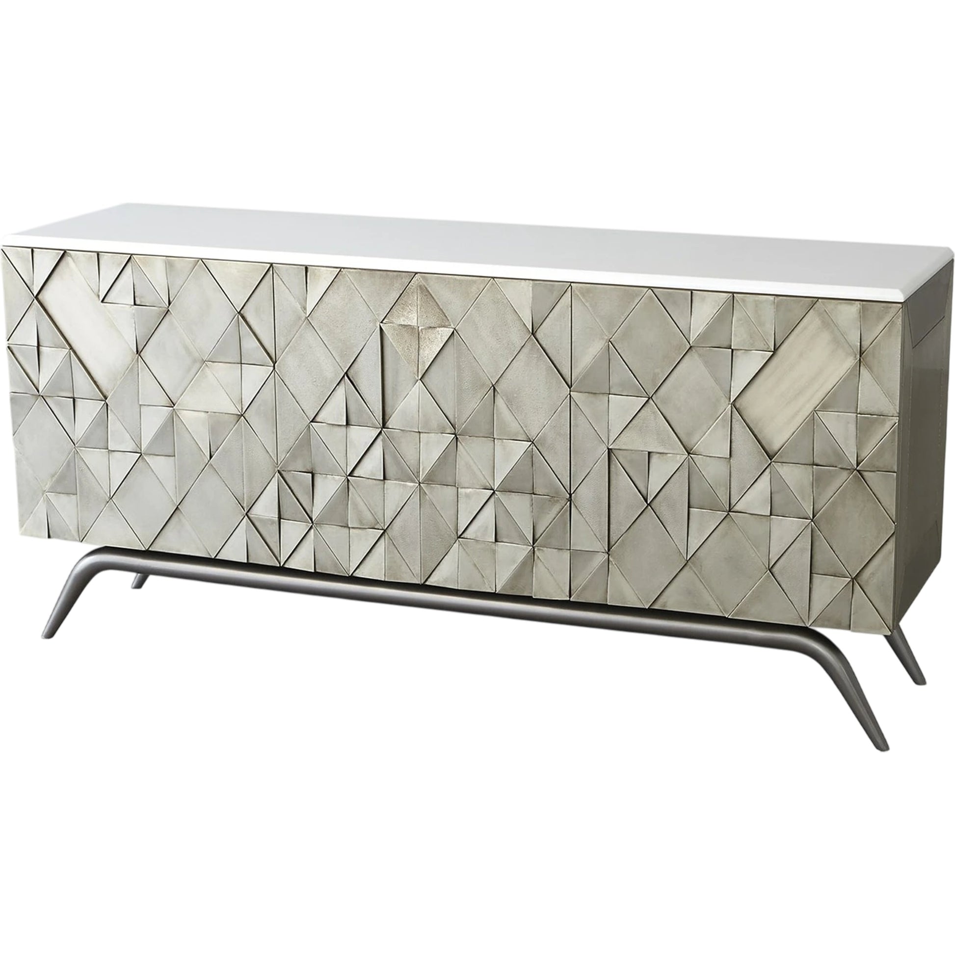 Triangle Cabinet by Global Views. Made from unique in a modern style.
