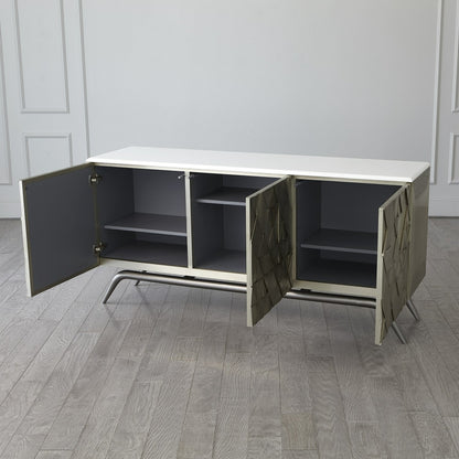 Triangle Cabinet by Global Views. Made from unique in a modern style.